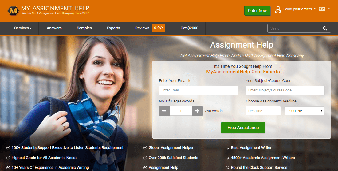 reviews on my assignment help