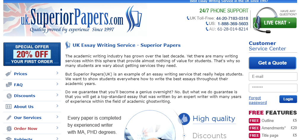 The Best Essay Writing Service Uk Classy Reviews 2021